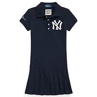 Robe Polo bleu marine des Yankees Ralph Lauren pour enfant d'âge préscolaire