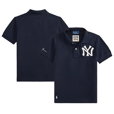 Preschool Polo Ralph Lauren Navy Yankees Shirt