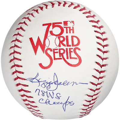 Reggie Jackson New York Yankees Autographed 1978 World Series Logo Baseball with "78 WS Champs" Inscription
