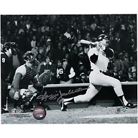 Photographie autographiée de Reggie Jackson des Yankees de New York lors du coup de circuit des World Series de 1977