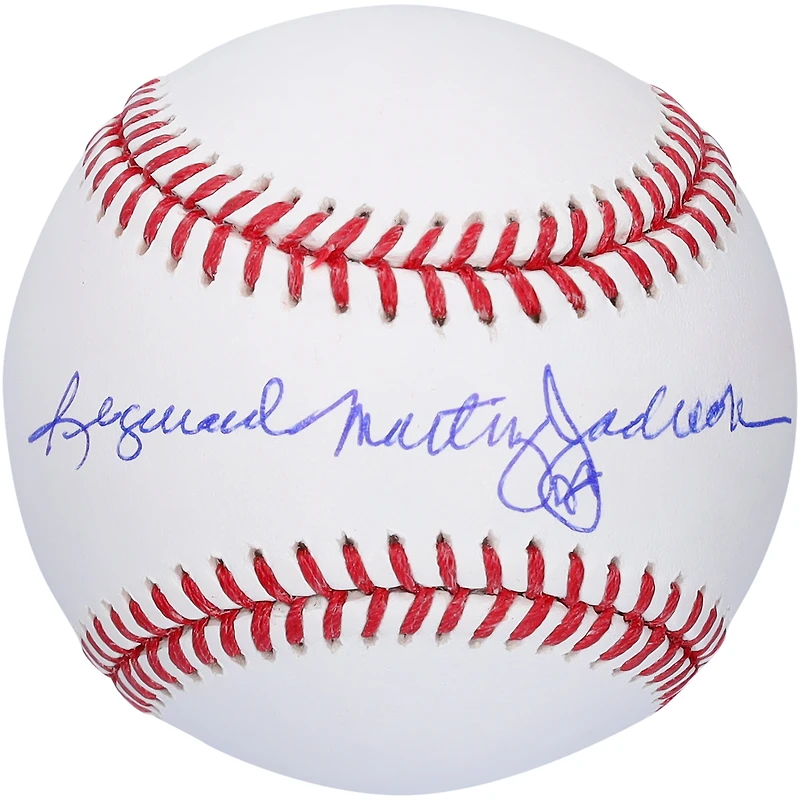 Casquette de baseball autographiée par Reggie Jackson des Yankees de New York avec signature du nom complet