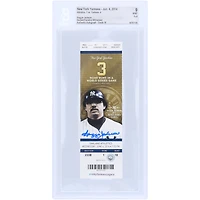 Billet authentifié Beckett/Fanatics autographié par Reggie Jackson des Yankees de New York le 9/10