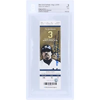 Reggie Jackson New York Yankees Autographed Beckett/Fanatics Witnessed Authenticated 9 Ticket with "Mr. October" Inscription