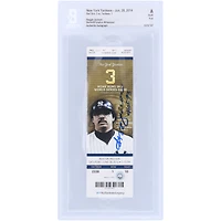 Reggie Jackson New York Yankees Autographed Beckett/Fanatics Witnessed Authenticated Ticket with "HOF 93" Inscription