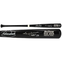 Batte de baseball Rawlings autographiée par Reggie Jackson des Yankees de New York avec inscription « HOF 93 »