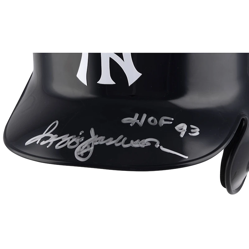 Reggie Jackson New York Yankees Autographed Replica Batting Helmet with "HOF 93" Inscription