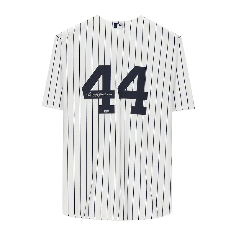 Maillot réplique blanc Nike autographié par Reggie Jackson des Yankees de New York