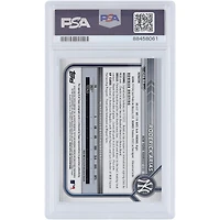 Carte Bowman Chrome 1ère édition Bowman Refractor 2022 autographiée par Roderick Arias (New York Yankees), numéro CPA-RA, numéro 142/499, authentifiée par PSA.