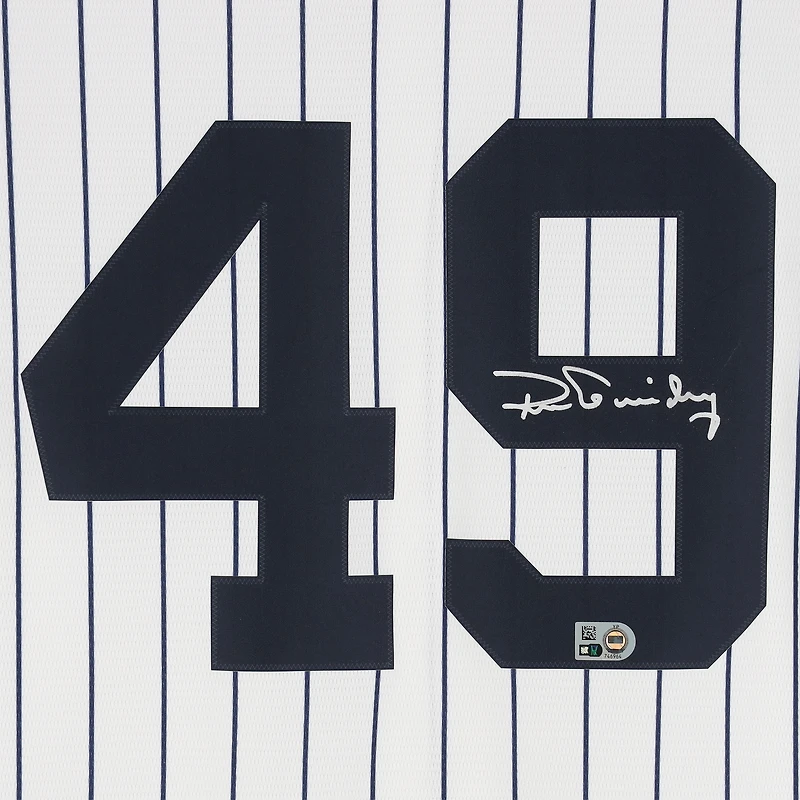 Maillot Nike blanc autographié Yankee Ron Guidry des Yankees de New York, réplique, numéro 49, Ron Guidry, AUT BB, 45838, AUTJERBSB, JRSYGU0069