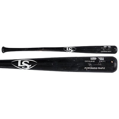Ryan McMahon New York Yankees Game-Used Black Louisville Slugger Broken Bat vs. Minnesota Twins on August 12, 2025
