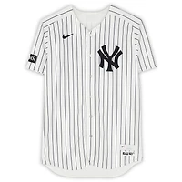 Ryan Yarbrough New York Yankees Game-Used #33 White Pinstripe Jersey vs. Miami Marlins on April 3, 2026