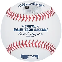 Spencer Jones New York Yankees Autographed Baseball with "2022 #25 Pick" Inscription