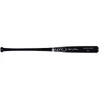Bâton de baseball noir Rawlings Pro autographié par Spencer Jones des Yankees de New York