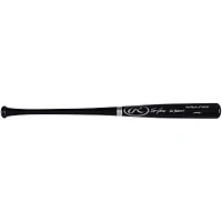 Bâton de baseball noir Pro Rawlings autographié par Spencer Jones des Yankees de New York avec l'inscription « Go Yankees ! »