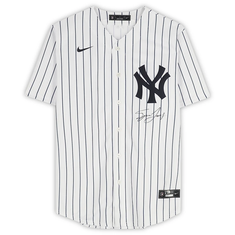 Maillot réplique Nike autographié par Spencer Jones des Yankees de New York - Signé sur le devant