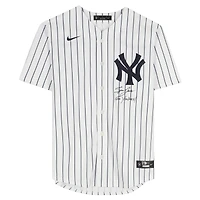 Spencer Jones New York Yankees Autographed Nike Replica Jersey with "Go Yankees!" Inscription - Signed on Front