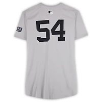Tim Hill New York Yankees ALDS Player-Worn #54 Gray Nike Jersey vs. Kansas City Royals on October 10, 2024