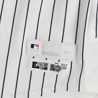 Tim Hill New York Yankees Game-Used #41 White Pinstripe Jersey vs. Miami Marlins on April 3, 2026