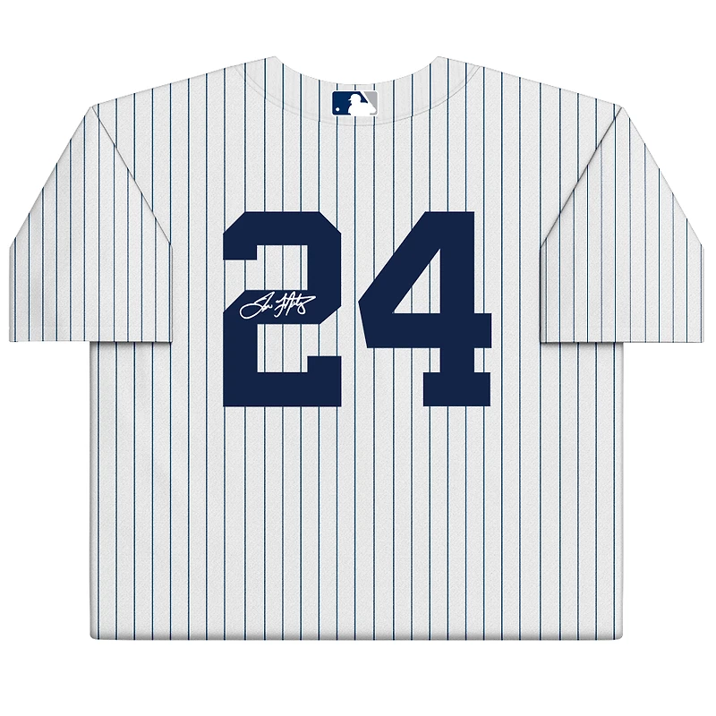 Maillot réplique blanc Nike autographié de Tino Martinez, Yankees de New York