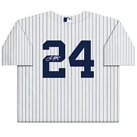 Maillot réplique blanc Nike autographié de Tino Martinez, Yankees de New York