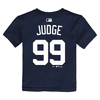 Toddler Aaron Judge Navy New York Yankees Name & Number T-Shirt