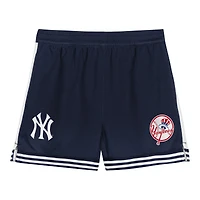 Toddler Gray/Navy New York Yankees Pinch Hitter Infielder T-Shirt and Shorts Set