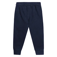 Toddler Gray/Navy New York Yankees Wind Up Pullover Hoodie and Sweatpants Set