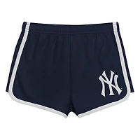 Ensemble t-shirt et short Double Run bleu marine pour tout-petit des Yankees de New York