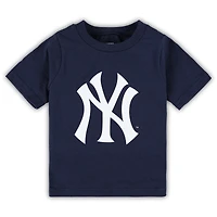 T-shirt bleu marine avec logo principal de l'équipe des Yankees New York pour tout-petit