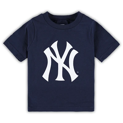 T-shirt bleu marine avec logo principal de l'équipe des Yankees New York pour tout-petit
