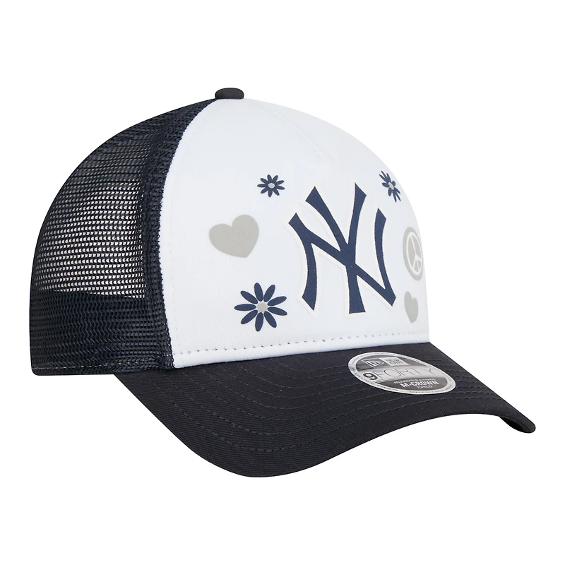 Toddler New Era  Navy/White New York Yankees Play M-Crown 9FORTY Adjustable Hat