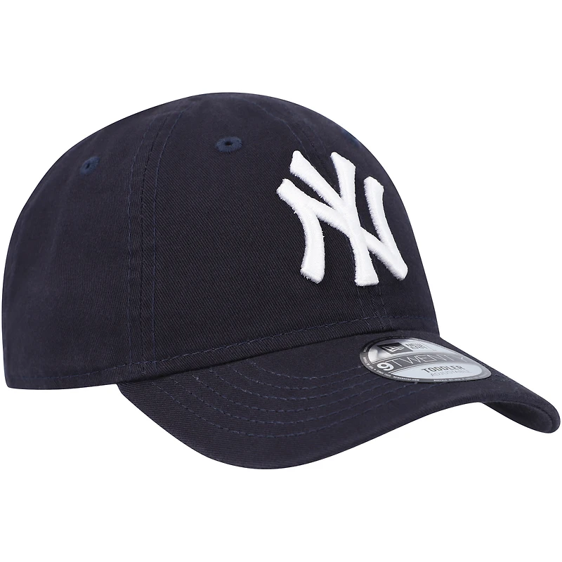 Casquette réglable New Era New York Yankees Team 9TWENTY bleu marine pour tout-petit