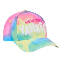 Casquette ajustable New Era New York Yankees Tie Dye M-Crown A-Frame 9FORTY pour tout-petit