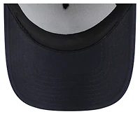 Casquette ajustable New Era New York Yankees A-Frame 9FORTY blanche/bleu marine pour tout-petit