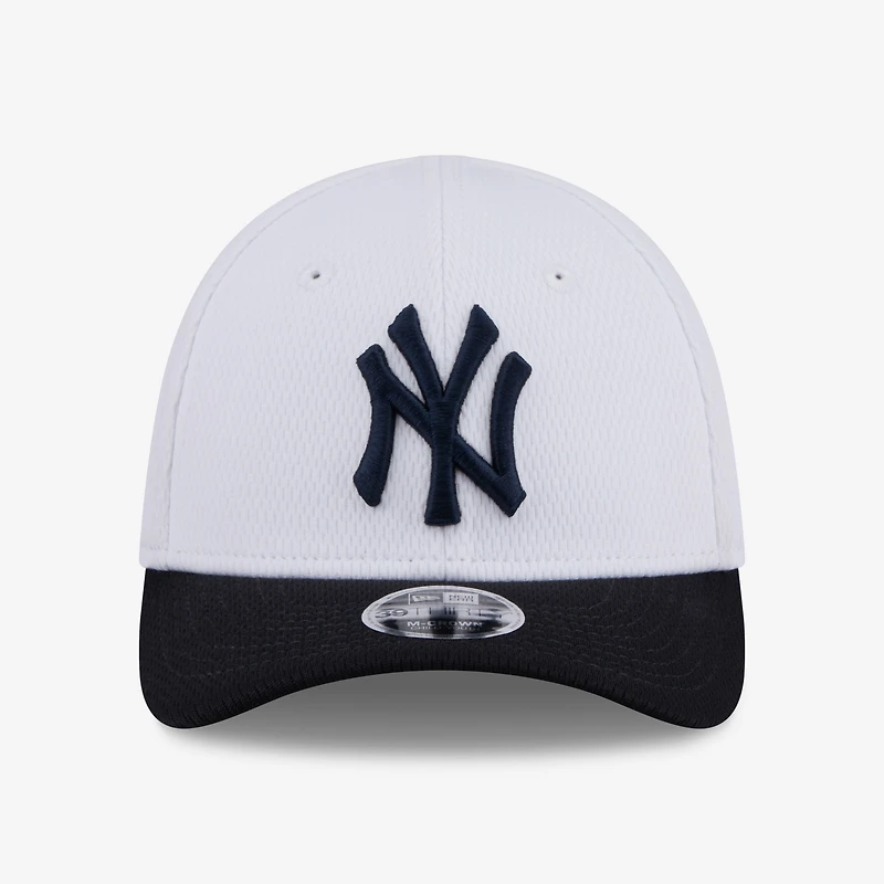 Toddler New Era White New York Yankees Baseball 39THIRTY M-Crown Adjustable Hat