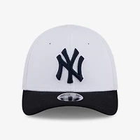 Toddler New Era  White New York Yankees Baseball 39THIRTY M-Crown Adjustable Hat