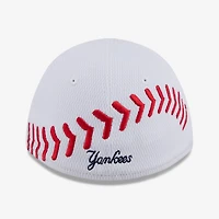 Toddler New Era  White New York Yankees Baseball 39THIRTY M-Crown Adjustable Hat