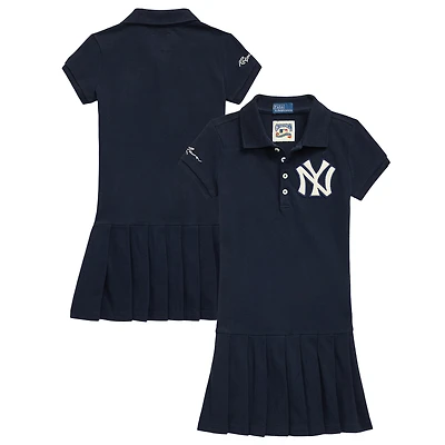 Robe Polo bleu marine des Yankees pour tout-petits Ralph Lauren
