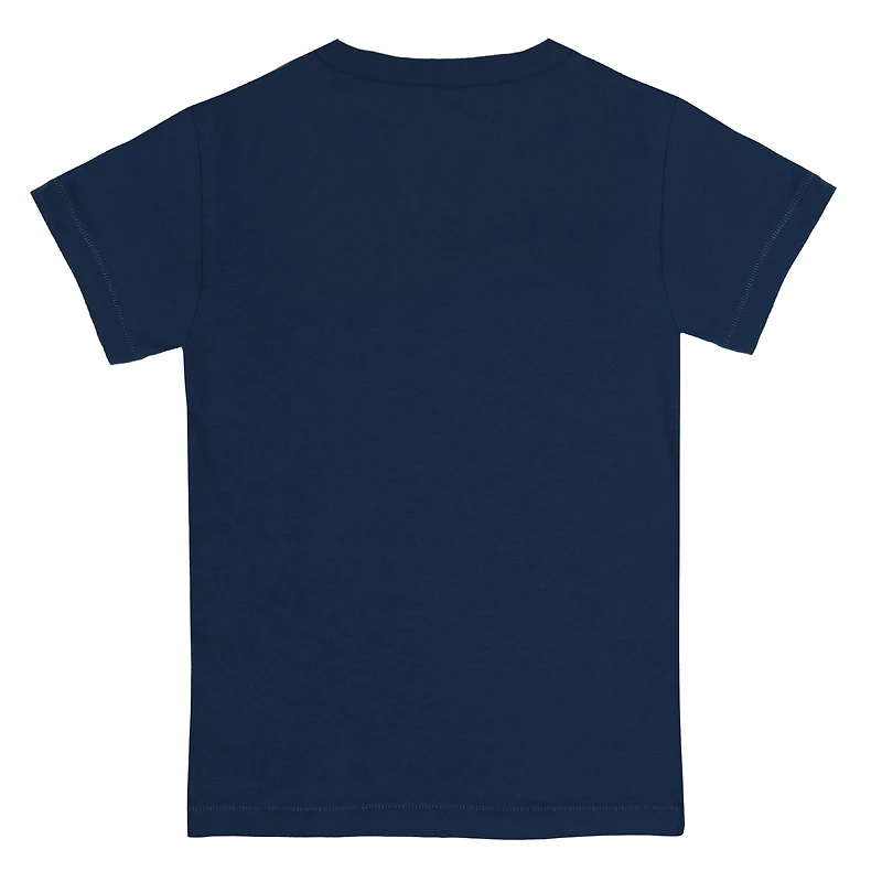 T-shirt Stega bleu marine pour tout-petit, motif petit navet, des Yankees de New York
