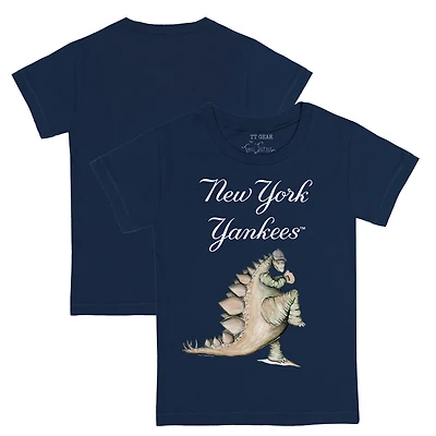 T-shirt Stega bleu marine pour tout-petit, motif petit navet, des Yankees de New York
