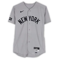 Trent Grisham New York Yankees Game-Used #12 Gray Nike Jersey vs. Texas Rangers on April 29, 2026