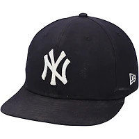 Casquette New Era bleu marine portée par Trent Grisham des Yankees de New York contre les Dodgers de Los Angeles le 30 octobre 2024 - Match 5 des Séries mondiales