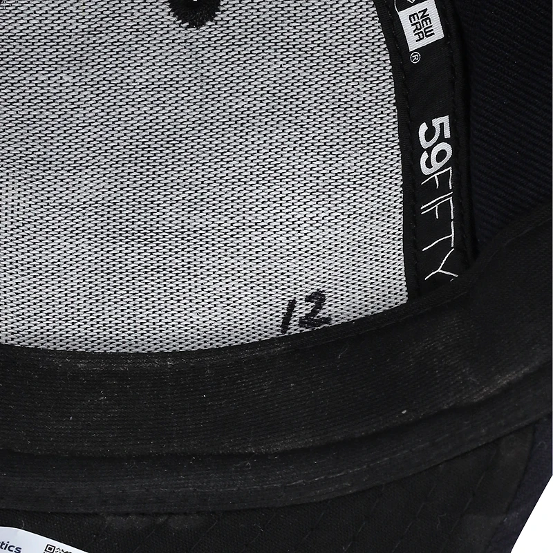 Casquette New Era bleu marine portée par Trent Grisham des Yankees de New York contre les Dodgers de Los Angeles le 30 octobre 2024 - Match 5 des Séries mondiales