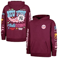 Unisex '47  Burgundy New York Yankees Earl Foundation Hoodie
