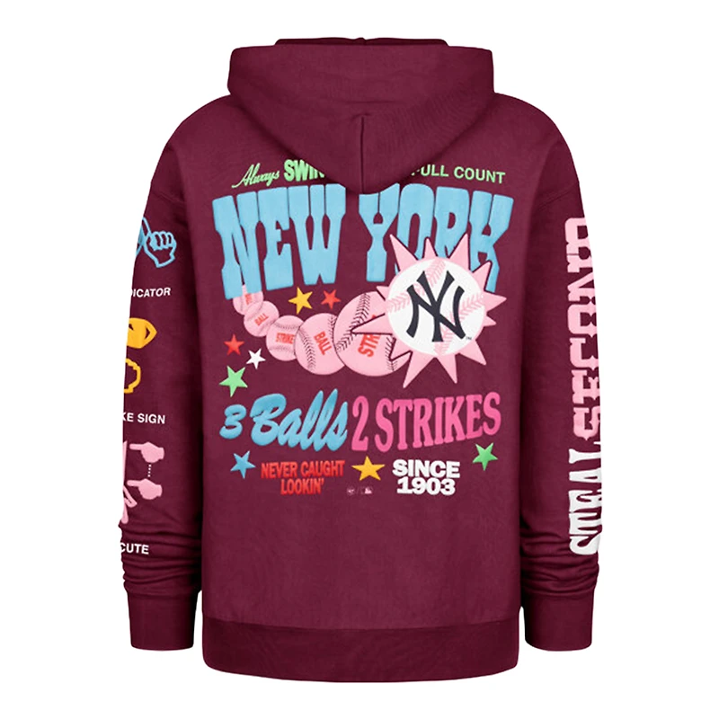 Unisex '47  Burgundy New York Yankees Earl Foundation Hoodie