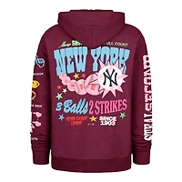 Unisex '47  Burgundy New York Yankees Earl Foundation Hoodie