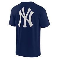 Unisex Fanatics Navy New York Yankees Elements Super Soft Short Sleeve T-Shirt