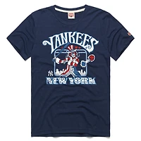T-shirt unisexe Hommage Navy New York Yankees MLB x Grateful Dead Americana Tri-Blend