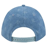Unisex New Era  Denim New York Yankees A-Frame 9FORTY Adjustable Hat