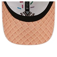 Casquette unisexe New Era blanche New York Yankees Sprinkle 9TWENTY ajustable